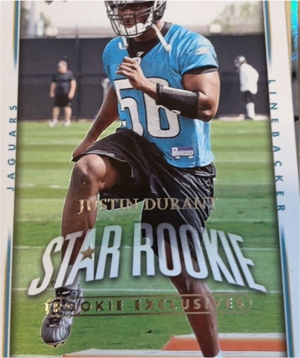 2007 Upper Deck #235 Justin Durant Star Rookie — front