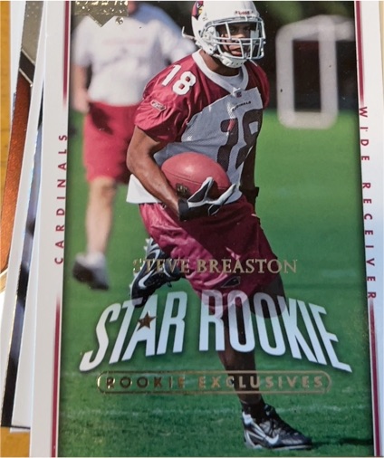 2007 Upper Deck Star Rookie #204 Steve Breaston — front