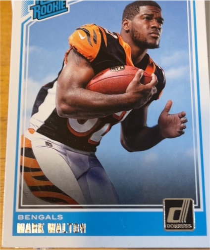 2018 Donruss #329 Mark Walton — front