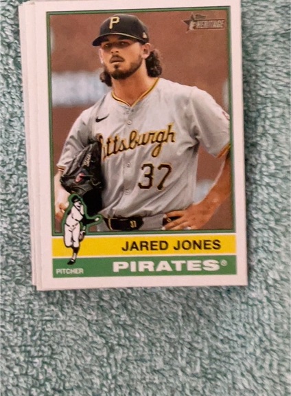 2025 Topps Heritage #149 Jared Jones — front