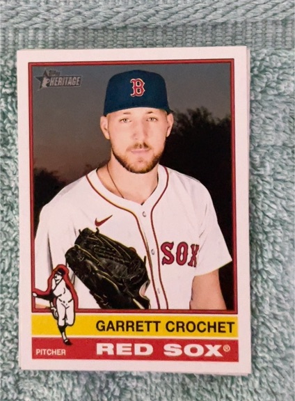 2025 Topps Heritage #267 Garrett Crochet — front