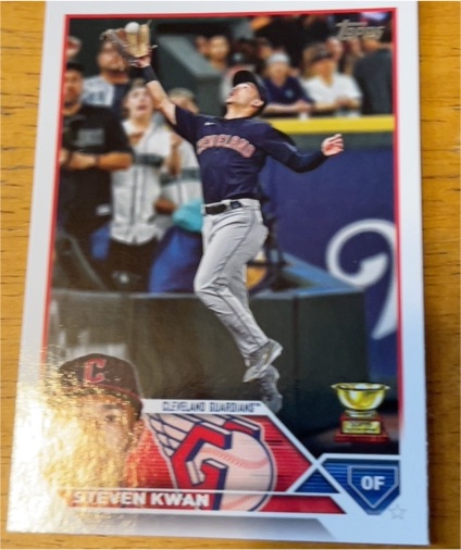 2023 Topps Series 1 #116 Steven Kwan — front