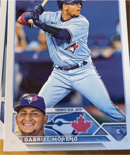 2023 Topps Series 1 #169 Gabriel Moreno — front