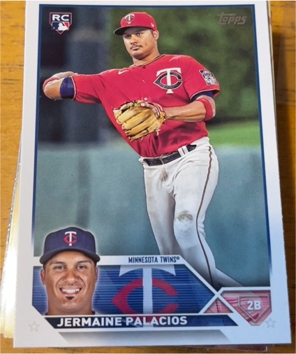 2023 Topps Series 1 #56 Jermaine Palacios — front