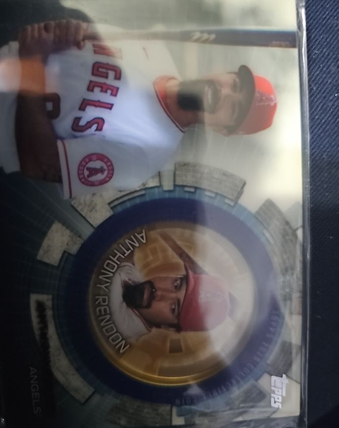 2020 Topps Update Coin Cards #TBCAR Anthony Rendon — front