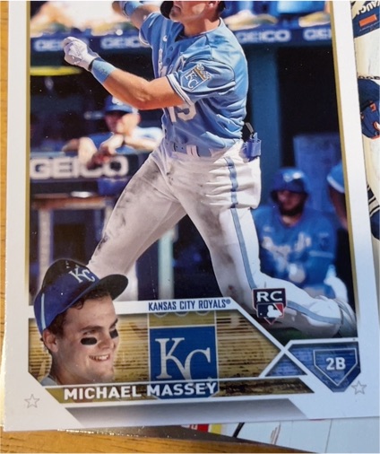 2023 Topps Series 1 #167 Michael Massey — front