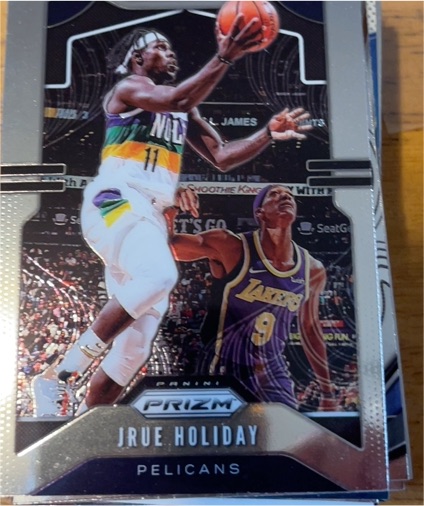 2019-20 Panini Prizm #11 Jrue Holiday — front
