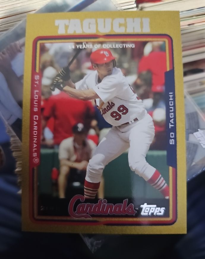 2005 Topps #199 So Taguchi — front