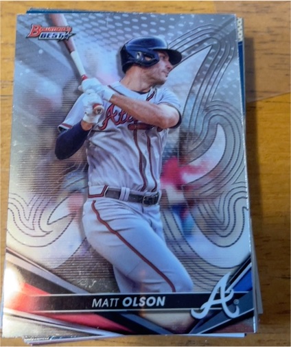 2022 Bowman's Best #63 Matt Olson — front