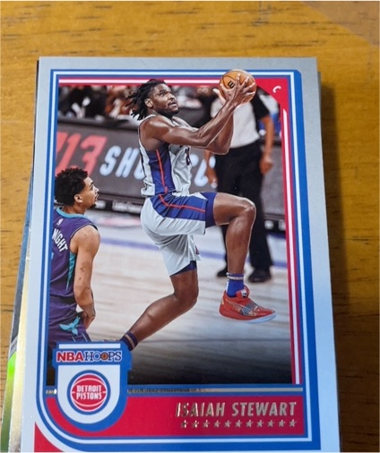 2022-23 Panini NBA Hoops #63 Isaiah Stewart — front