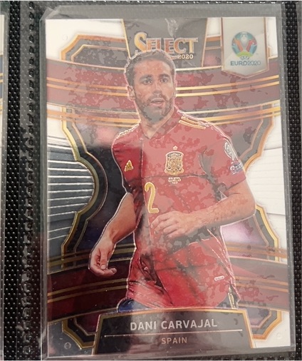 2020 Panini Select UEFA Euro Preview Base Terrace #34 Dani Carvajal — front