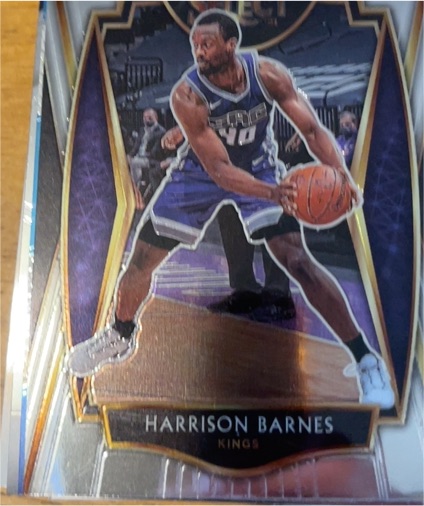 2020-21 Panini Select #123 Harrison Barnes — front