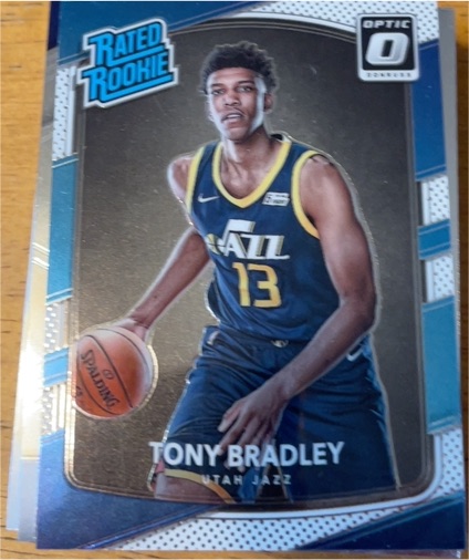 2017-18 Panini Donruss Optic #173 Tony Bradley — front