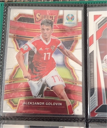 2020 Panini Select UEFA Euro #13 Aleksandr Golovin — front