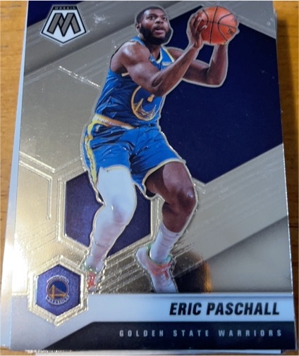 2020-21 Panini Mosaic #149 Eric Paschall — front