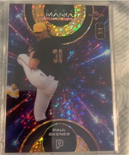 2024 Wild Card Auto Mania #E Paul Skenes — front
