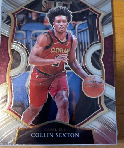 2020-21 Panini Select #59 Collin Sexton — front