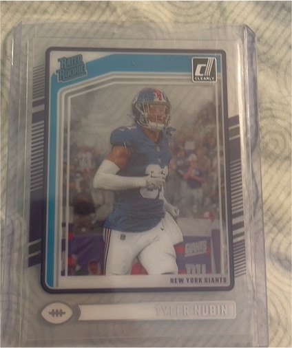 2024 Panini Clearly Donruss #96 Tyler Nubin — front