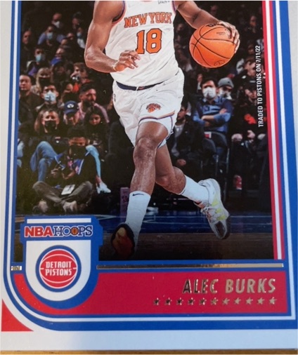 2022-23 Panini NBA Hoops #26 Alec Burks — front