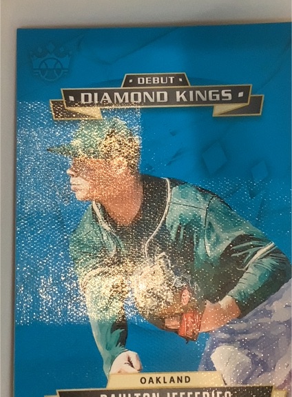 2021 Panini Diamond Kings Debut #DDK-OA Daulton Jefferies — front