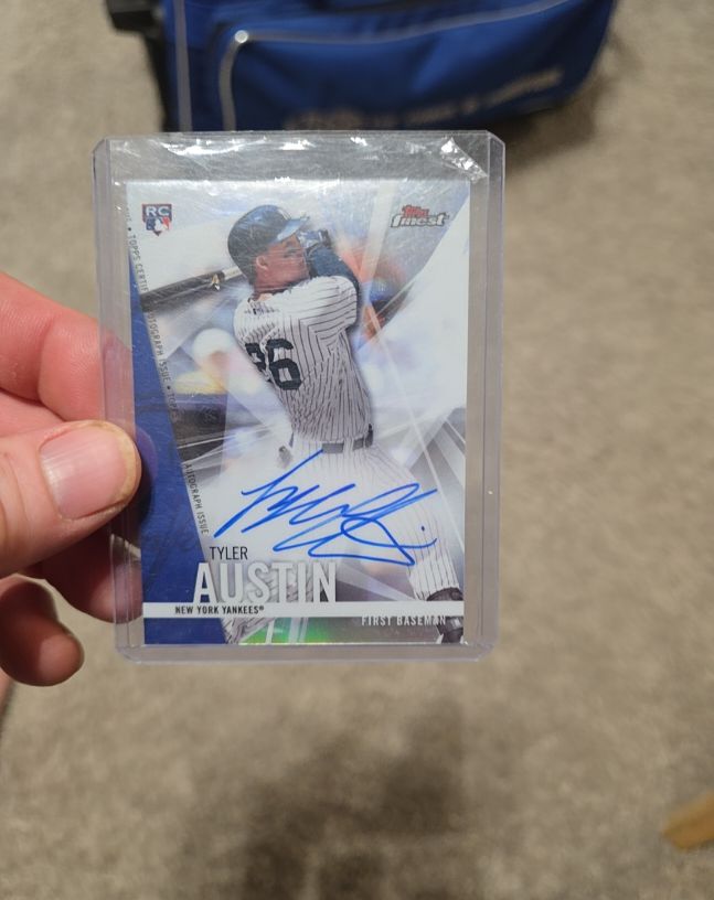 2017 Topps Finest #FF-TA Tyler Austin — front
