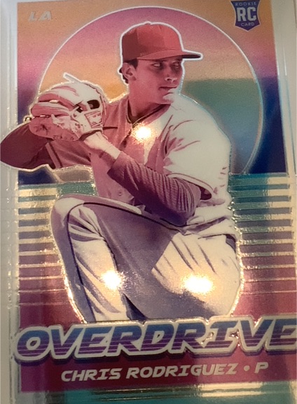 2021 Panini Chronicles Overdrive #3 Chris Rodriguez — front