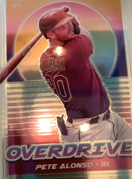 2021 Panini Chronicles Overdrive #22 Pete Alonso — front