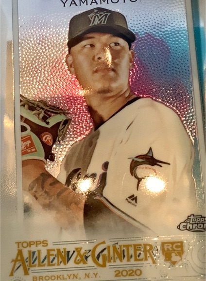 2020 Topps Allen & Ginter Chrome #RC Keston Hiura — front