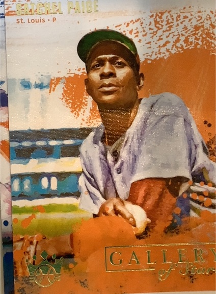 2021 Panini Diamond Kings #GS-3 Satchel Paige Gallery of Stars — front