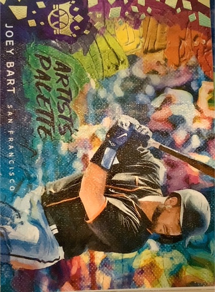 2021 Panini Diamond Kings #11 Joey Bart Artist's Palette — front