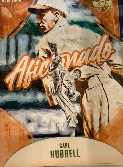 2021 Panini Diamond Kings #A-2 Carl Hubbell Aficionado — front