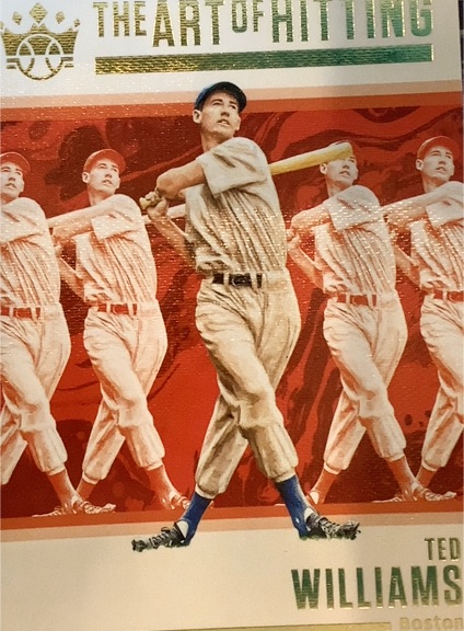 2021 Panini Diamond Kings The Art of Hitting #AOH-1 Ted Williams — front