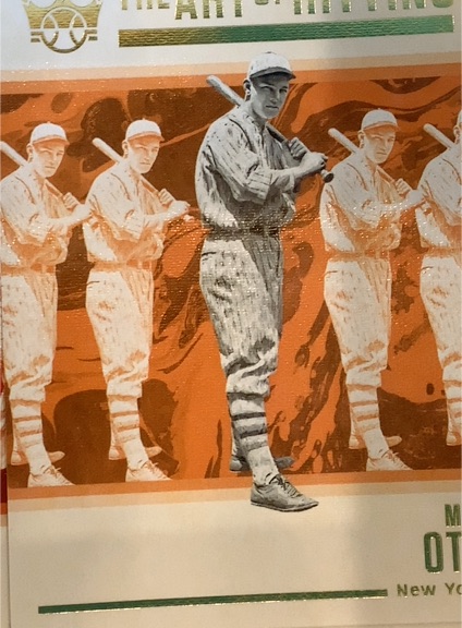 2021 Panini Diamond Kings The Art of Hitting #AOH-5 Mel Ott — front