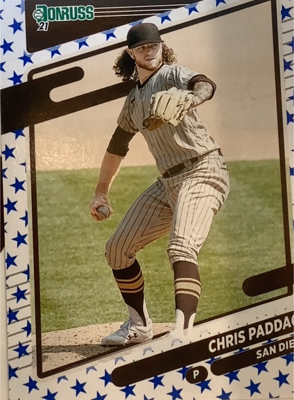 2021 Donruss #207 Chris Paddack — front