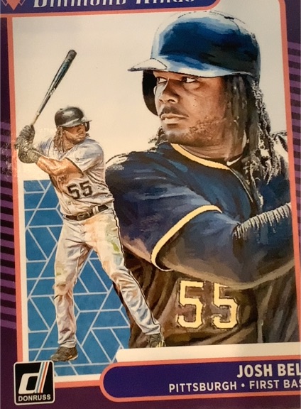 2021 Donruss Diamond Kings #25 Josh Bell — front