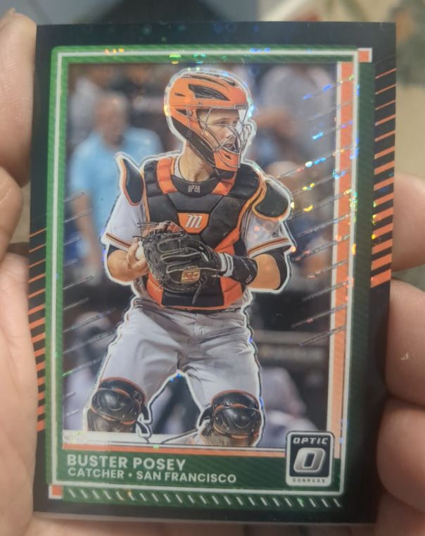 2025 Donruss Optic #15 Buster Posey — front