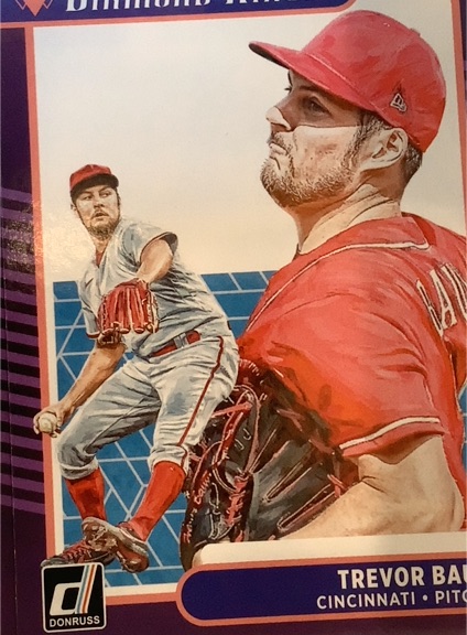 2021 Donruss Diamond Kings #23 Trevor Bauer — front