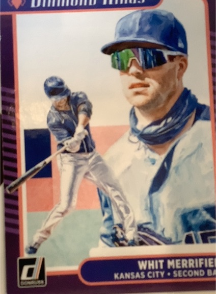 2021 Donruss Diamond Kings #9 Whit Merrifield — front