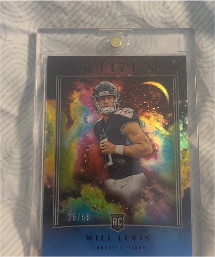 2023 Panini Origins #25 Will Levis Rookie Card — front