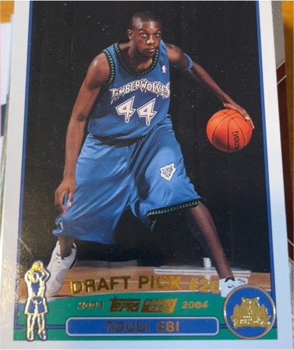 2003-04 Topps Collection #246 Ndudi Ebi Rookie — front