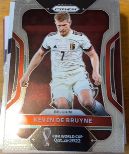 2022 Panini Prizm FIFA World Cup #19 Kevin De Bruyne — front
