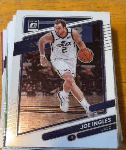 2021-22 Panini Donruss Optic #53 Joe Ingles — front