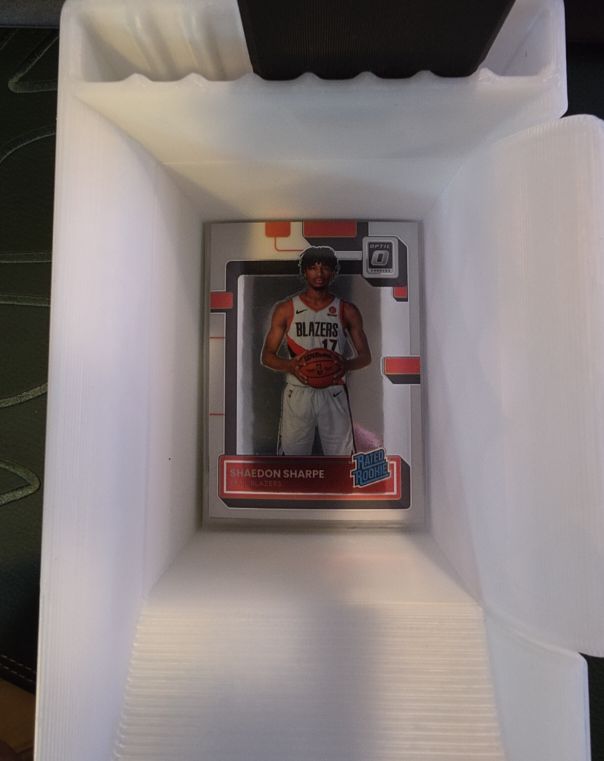 2022-23 Donruss Optic #249 Shaedon Sharpe — front