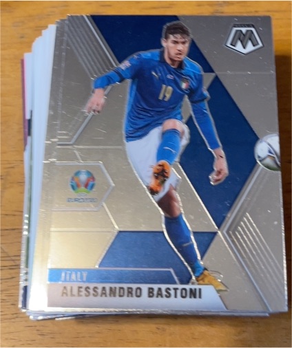 2020 Panini Mosaic UEFA Euro #132 Alessandro Bastoni — front
