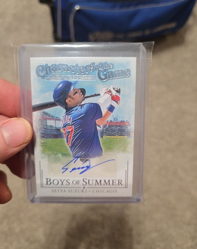 2024 Panini Boys of Summer Characters of the Game #Seiya Suzuki — front