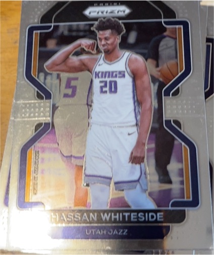 2021-22 Panini Prizm #29 Hassan Whiteside Utah Jazz — front