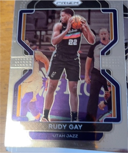 2021-22 Panini Prizm #241 Rudy Gay — front