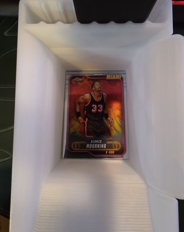 2024-25 Topps Chrome #9 Alonzo Mourning — front
