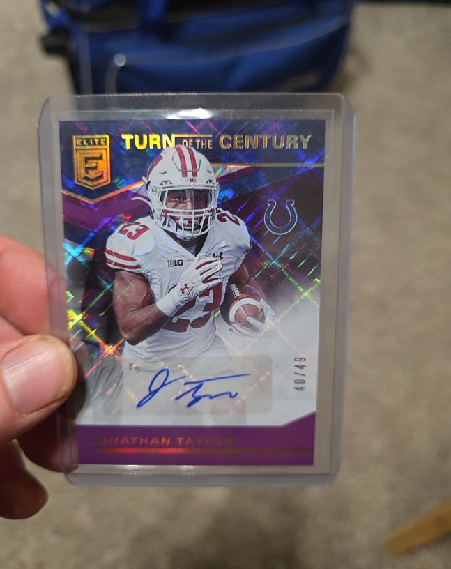 2020 Panini Elite Turn of the Century #Jonathan Taylor — front