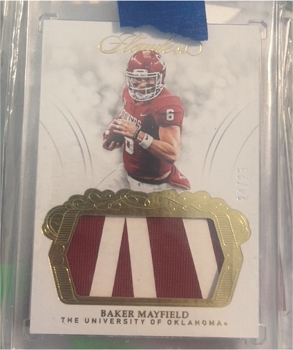 2016 Panini Flawless #PAMF Baker Mayfield — front